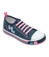 Trampki dziecięce Underline 8C181103 Granat-Turkus