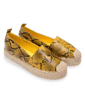 Espadryle damskie Bestelle L177 Żółte