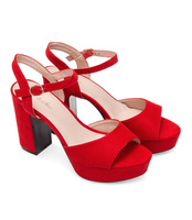 Sandałki damskie Bello Star B8987 Czerwone