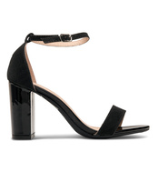 Sandałki damskie Laura Mode QL-139 Czarne