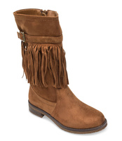 Kozaki damskie Super Mode 7443 Brązowe