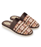 Kapcie damskie Natural Style NS-073 Brązowe