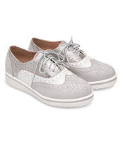 Półbuty damskie Sixth Sens 918-16 Szare