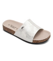 Klapki damskie Skotnicki KL-3-0509N Srebrne