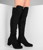 Kozaki damskie Foreverfolie H306 Czarne