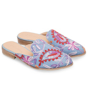 Klapki damskie Catisa WH863 Niebieskie