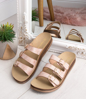 Klapki damskie Super Mode 1655 Różowe