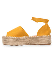 Sandałki damskie Bestelle 100-963 Żółte