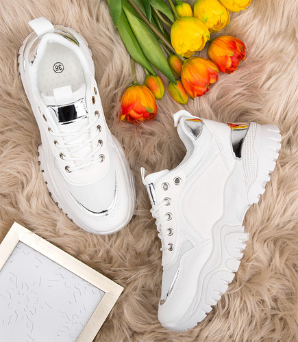 Buty sportowe damskie Lady Glory LG422 Białe