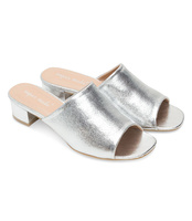 Klapki damskie Super Mode 2390 Srebrne