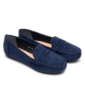 Mokasyny damskie Queen Vivi 22-1 Granatowe