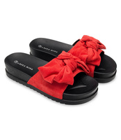 Klapki damskie Laura Mode SYT-04 Czerwone