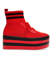 Buty sportowe damskie R/A 2018-71 Czerwone