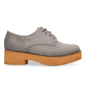 Półbuty damskie Foreverfolie L8218 Szare