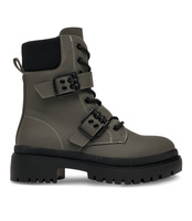 Botki damskie Sixth Sens JW132 Oliwkowe