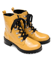 Botki damskie Sixth Sens JW72 Żółte