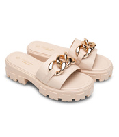 Klapki damskie Skotnicki KL-3-0615 Beżowe