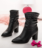 Botki damskie Super Mode 372 Czarne