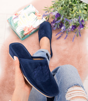 Kapcie damskie Natural Style NS-030 Granatowe