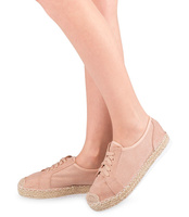 Półbuty damskie Ideal Shoes U-6270 Różowe