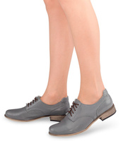 Półbuty damskie Pollonus 5905 Szare