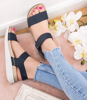 Sandałki damskie Inblu CN-28 Granatowe