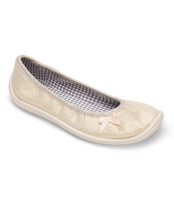 Balerinki dziecięce Befado 980Y103 Złote