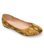 Balerinki damskie Abloom 9988-136 Żółte