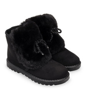 Śniegowce damskie N/M XR180702 Czarne