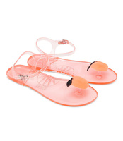 Sandałki damskie Ideal Shoes K-9185 Różowe