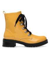 Botki damskie Sixth Sens JW72 Żółte