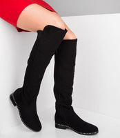 Kozaki damskie Foreverfolie H305 Czarne