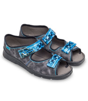 Sandałki dziecięce Befado 969Y117 Szare