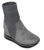 Botki damskie Sixth Sens JW63 Szare