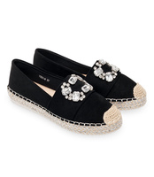 Espadryle damskie Bestelle Y931-9 Czarne