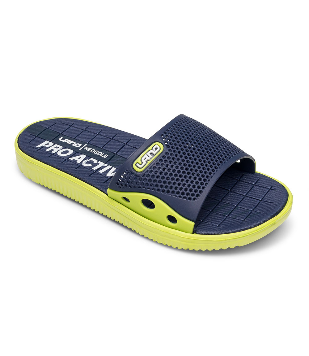 Klapki młodzieżowe basenowe Lano KL-3/6168-X1 Green/Navy