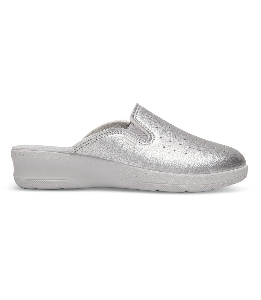 Klapki damskie Inblu 50-34N Srebrne