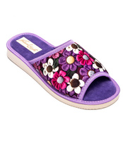 Kapcie damskie NaturalStyle NS-049 Fioletowe