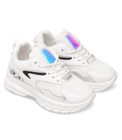 Buty sportowe Foreverfolie F3236 Srebrne