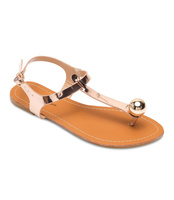 Sandałki damskie Abloom WL271 Szampańskie