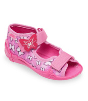 Sandałki dziecięce Befado 242P091 Różowe