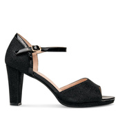 Sandałki damskie Laura Mode WXL001 Czarne