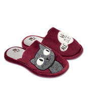 Kapcie damskie Natural Style NS-267 Bordowe