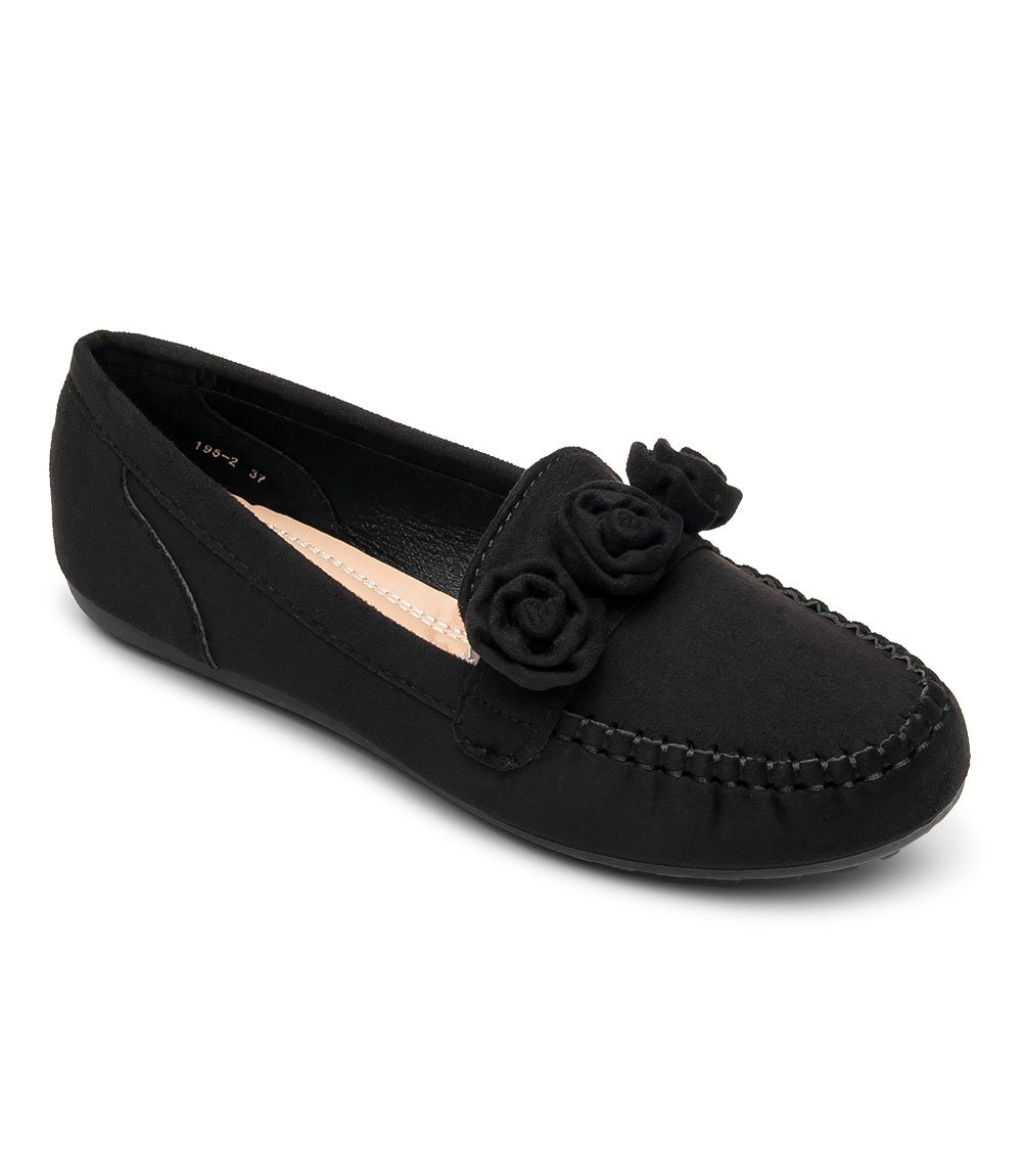 Mokasyny damskie Abloom 195-2 Czarne