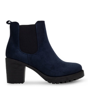 Botki damskie Sixth Sens C166-2 Granatowe