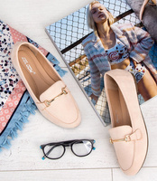 Mokasyny damskie Abloom 9988-128 Beżowe