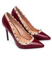 Czółenka damskie Sixth Sens X-68 Bordowe