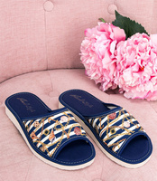 Kapcie damskie Natural Style NS-097 Granatowe