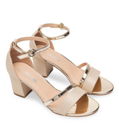 Sandałki damskie Abloom A3076 Złote