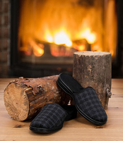 Kapcie męskie Befado 089M408 Czarne